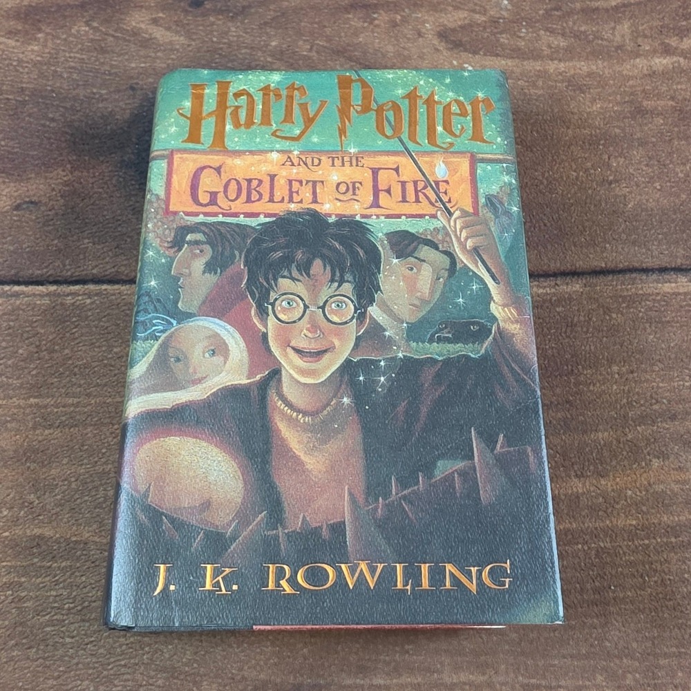 Scholastic Harry Potter and the Goblet of Fire Book OS Multi Good 1st Edition